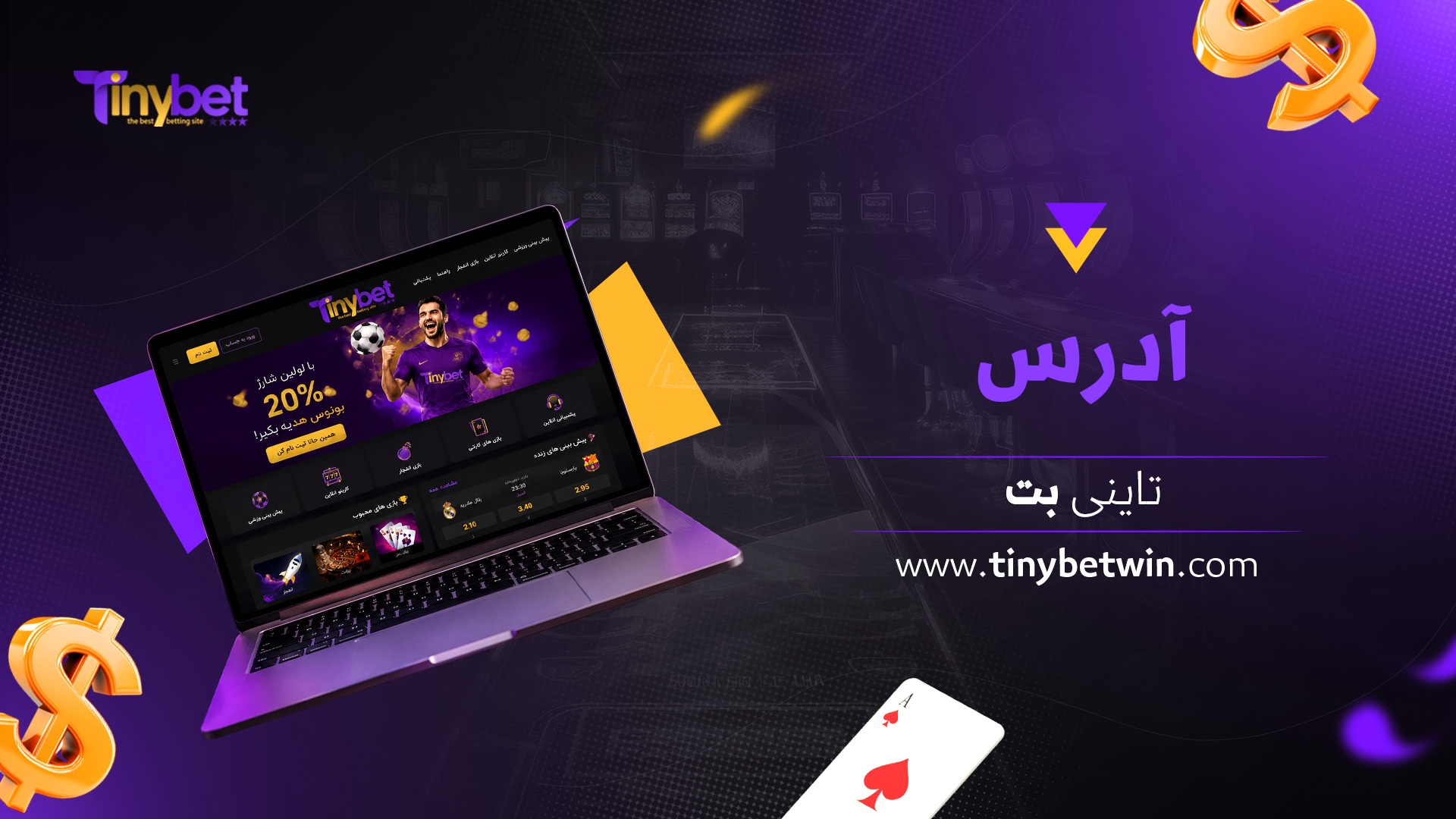 ادرس-تاینی-بت